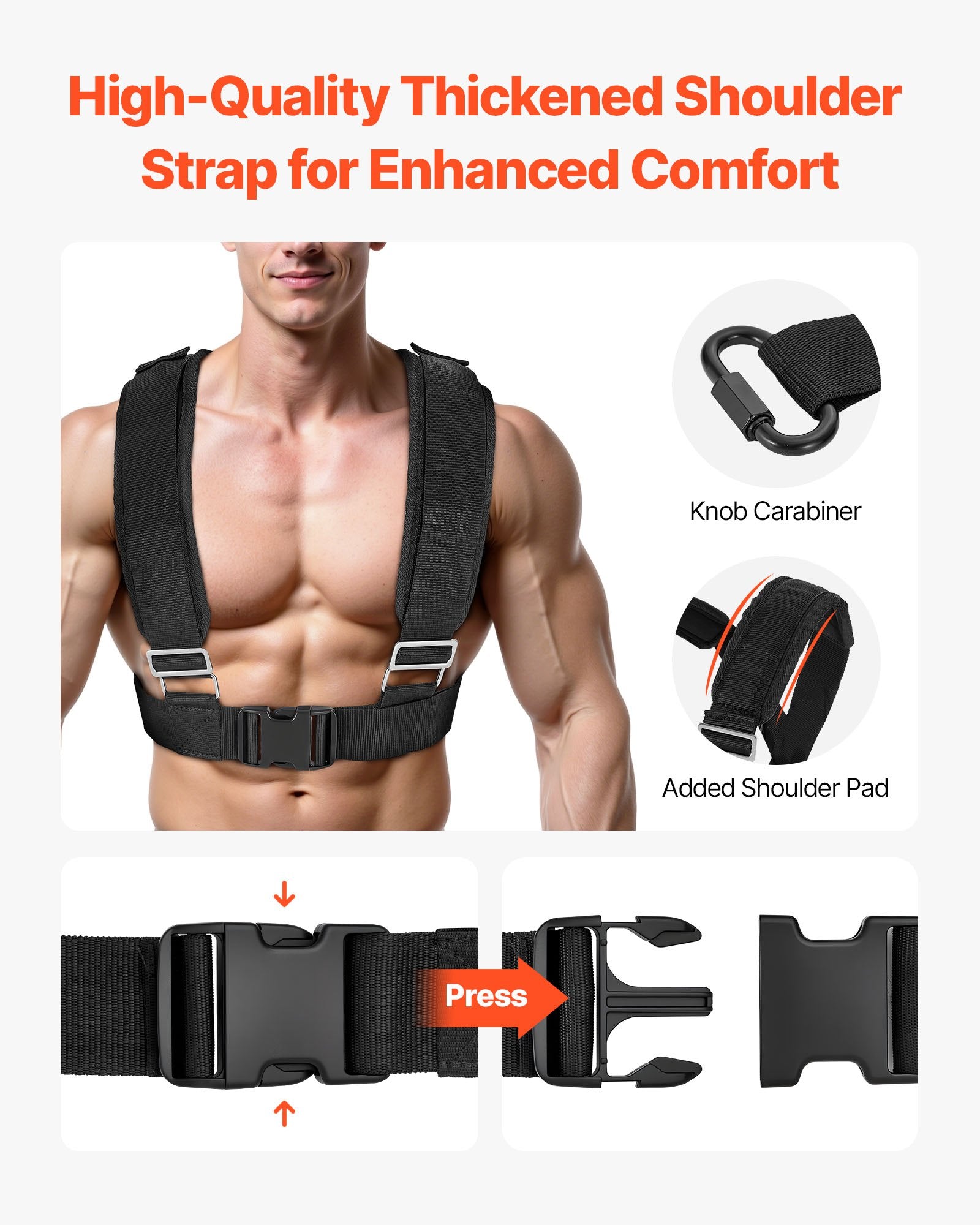 Weight Sled, Steel Power Sled, Fitness Strength Training Sleds for Athletic Exercise Speed Improvement, V952-SZXQHSSYZTZD6BWW8002V0