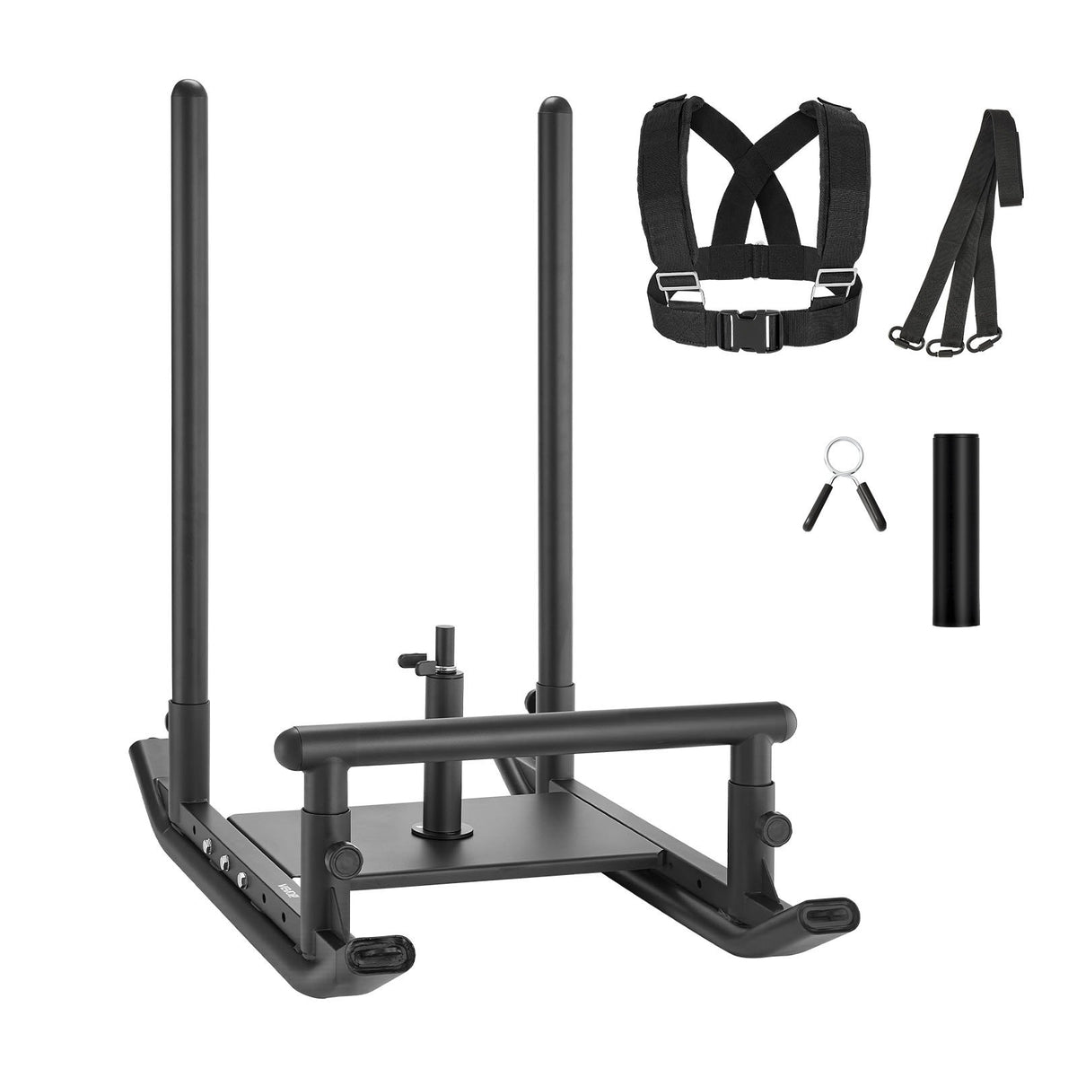 Weight Sled, Steel Power Sled, Fitness Strength Training Sleds for Athletic Exercise Speed Improvement, V952-SZXQHSSYZTZD6BWW8002V0