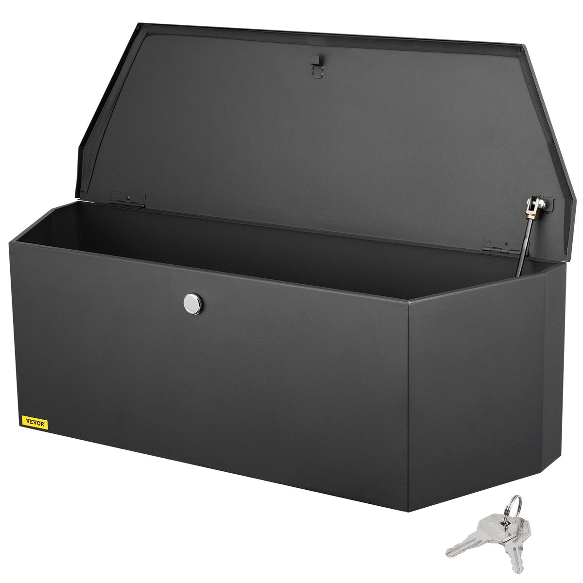 Trailer Tongue Box, Carbon Steel Tongue Box Tool Chest, Heavy Duty Trailer Box Storage with Lock and Keys, V952-T36X12X12INCHJ5V8V0