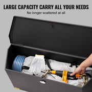 Trailer Tongue Box, Carbon Steel Tongue Box Tool Chest, Heavy Duty Trailer Box Storage with Lock and Keys, V952-T36X12X12INCHJ5V8V0