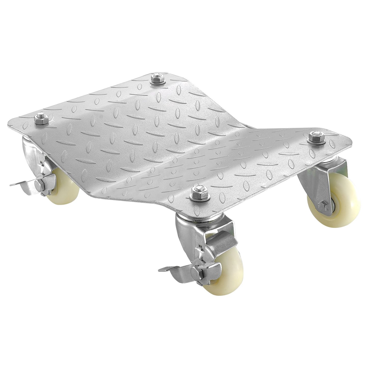 2 Pcs Tire Wheel Dollies 12"X16" Platform Size Wheel Car Dolly 3" Caster Wheel Dolly for Vehicle Car Auto V952-TAD3503LTYWQ00001V0