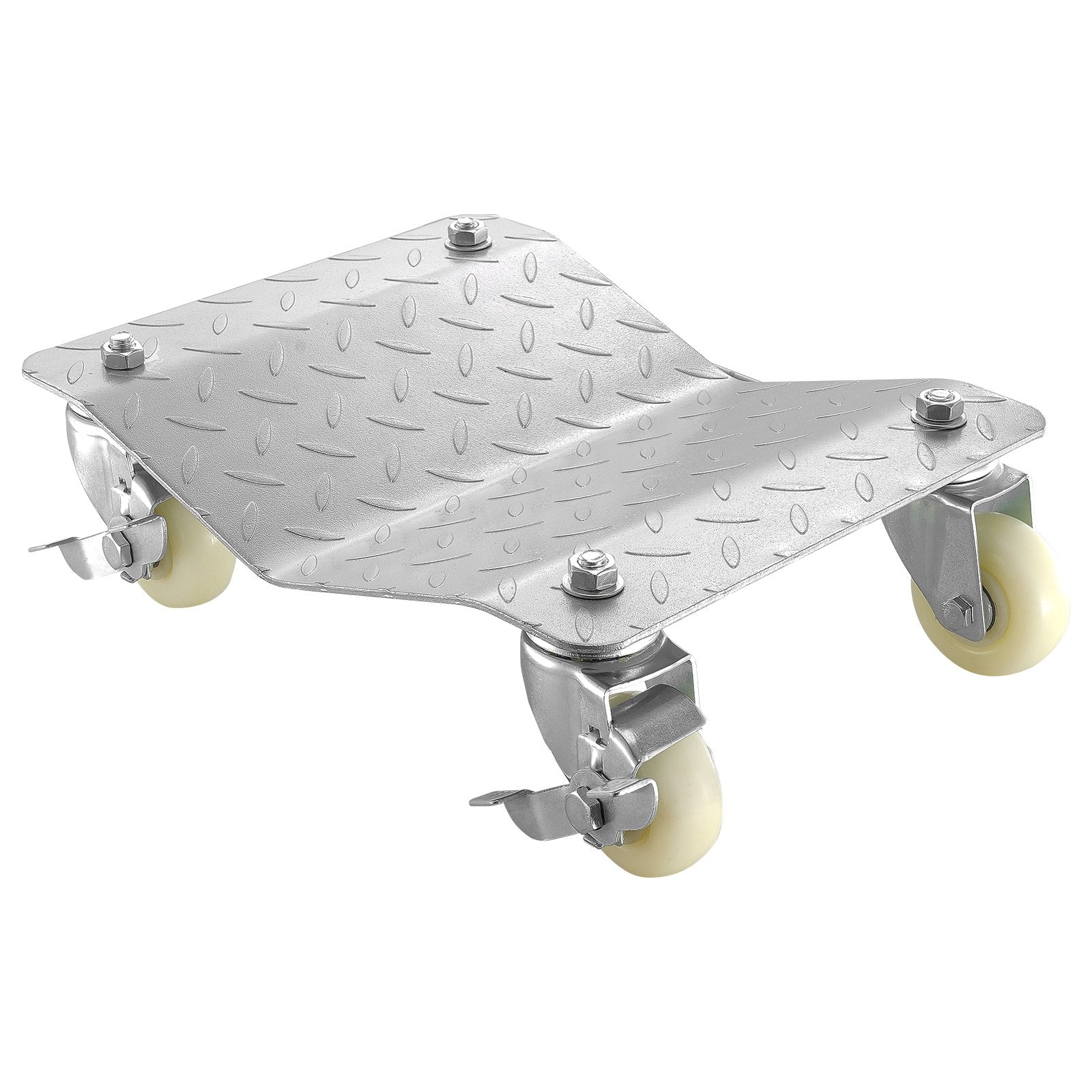 2 Pcs Tire Wheel Dollies 12"X16" Platform Size Wheel Car Dolly 3" Caster Wheel Dolly for Vehicle Car Auto V952-TAD3503LTYWQ00001V0