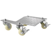 2 Pcs Tire Wheel Dollies 12"X16" Platform Size Wheel Car Dolly 3" Caster Wheel Dolly for Vehicle Car Auto V952-TAD3503LTYWQ00001V0