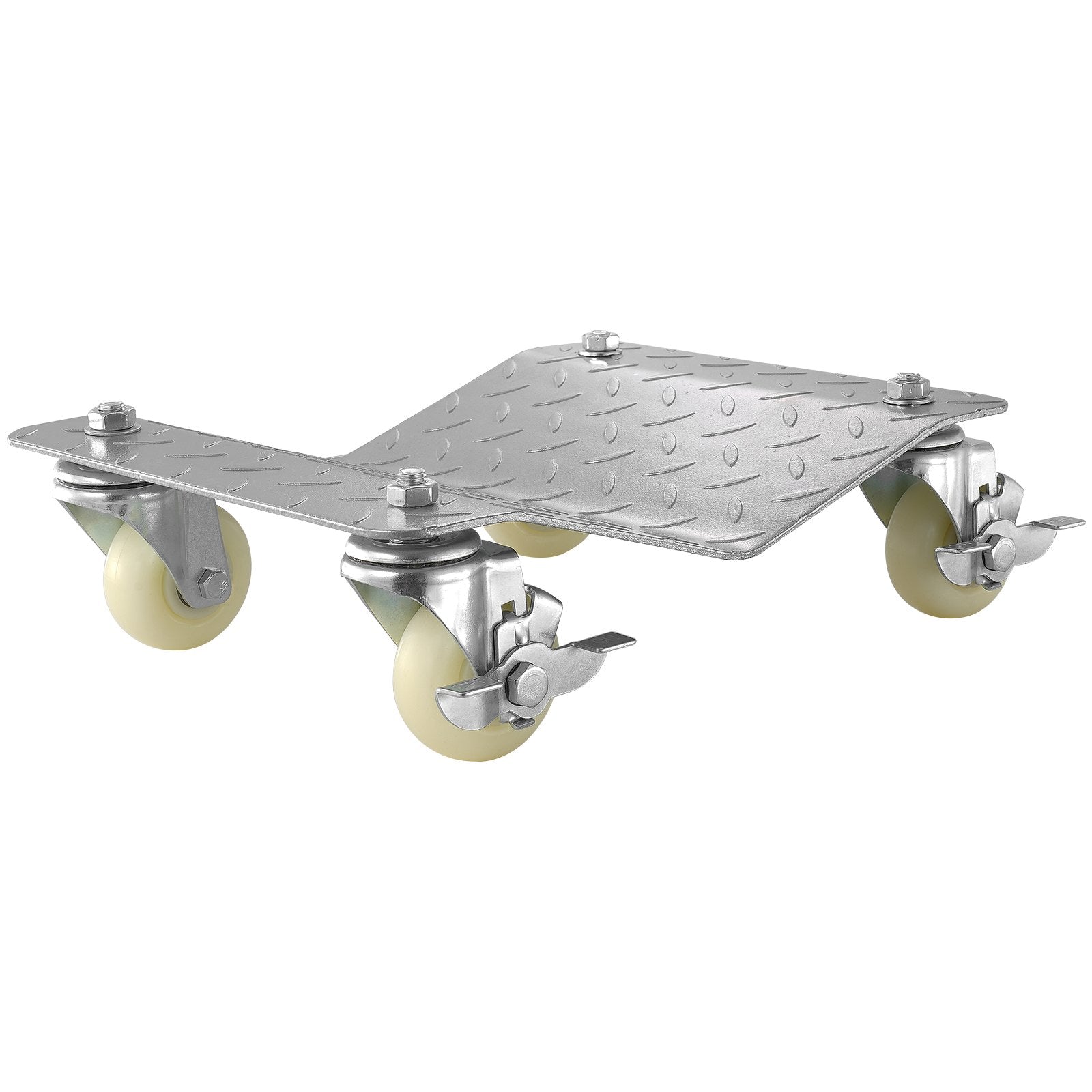 2 Pcs Tire Wheel Dollies 12"X16" Platform Size Wheel Car Dolly 3" Caster Wheel Dolly for Vehicle Car Auto V952-TAD3503LTYWQ00001V0
