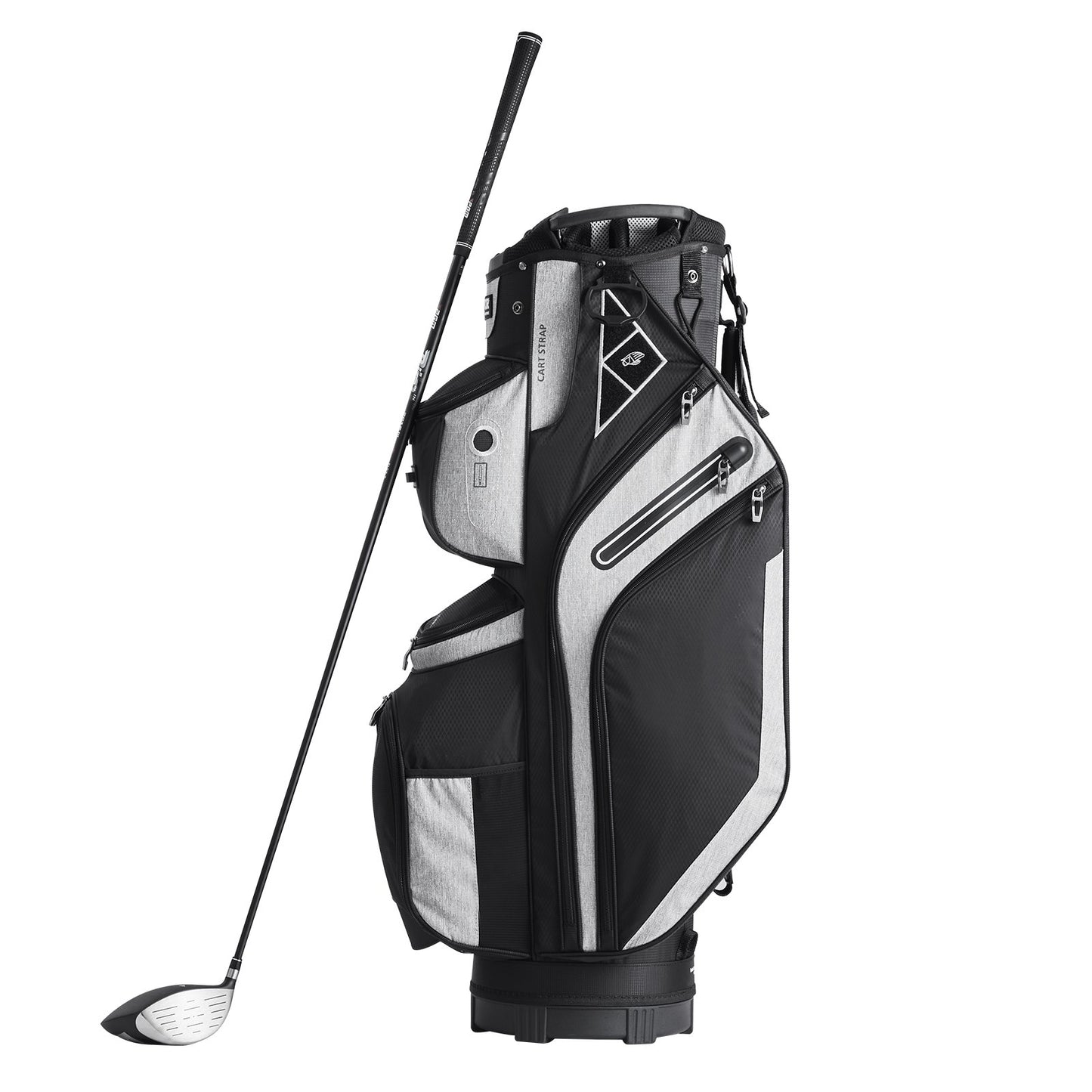 Golf Cart Bag with 14 Way Organizer Divider Top, 13 Pockets Premium Cart Bag, Durable 600D Polyester Fabric V952-TCB36YC14GHS7ACZHV0