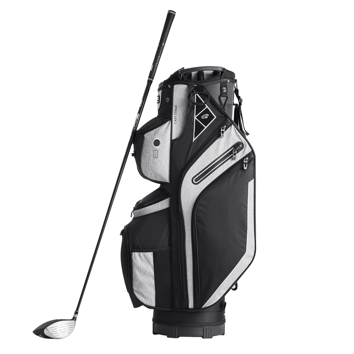 Golf Cart Bag with 14 Way Organizer Divider Top, 13 Pockets Premium Cart Bag, Durable 600D Polyester Fabric V952-TCB36YC14GHS7ACZHV0