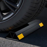 Parking Stopper, 406 mm 2 Pcs Heavy Duty Parking Aid for Garage, PP Curb Garage Floor Stopper with Reflective V952-TCDK163718INW4I4C001V0