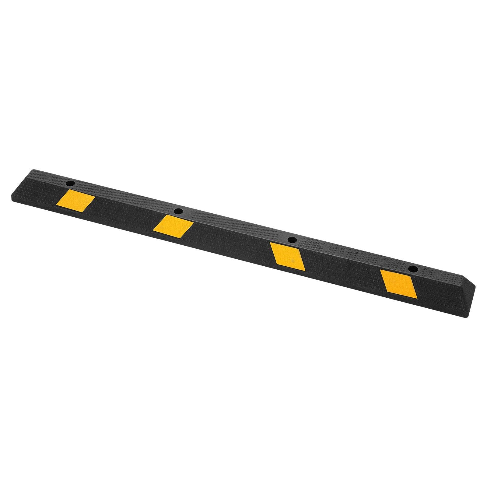 Parking Stopper, 1840 mm Heavy Duty Parking Aid for Garage, Rubber Curb Garage Floor Stopper with Reflective V952-TCDK7264INCHUM669001V0