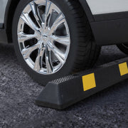 Parking Stopper, 1840 mm Heavy Duty Parking Aid for Garage, Rubber Curb Garage Floor Stopper with Reflective V952-TCDK7264INCHUM669001V0