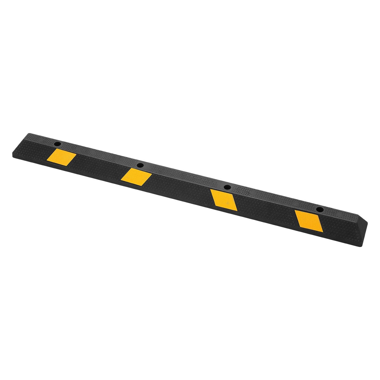 Parking Stopper, 1840 mm Heavy Duty Parking Aid for Garage, Rubber Curb Garage Floor Stopper with Reflective V952-TCDK7264INCHUM669001V0