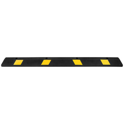 Parking Stopper, 1840 mm Heavy Duty Parking Aid for Garage, Rubber Curb Garage Floor Stopper with Reflective V952-TCDK7264INCHUM669001V0