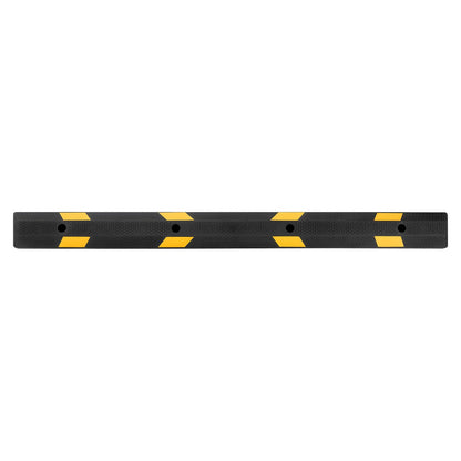 Parking Stopper, 1840 mm Heavy Duty Parking Aid for Garage, Rubber Curb Garage Floor Stopper with Reflective V952-TCDK7264INCHUM669001V0