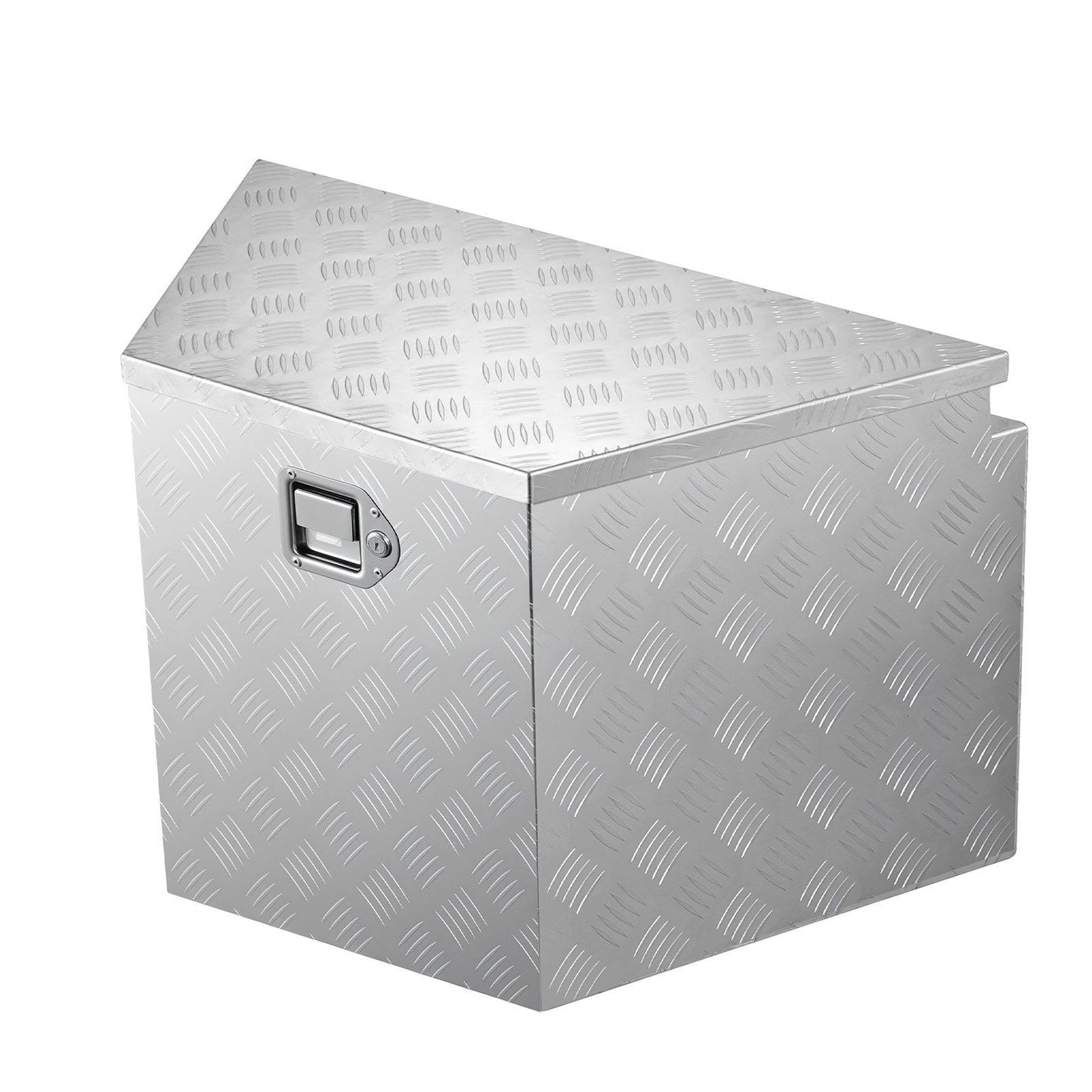 Trailer Tongue Box, 838 x 483 x 457 mm Aluminum Trailer Tongue Tool Box, Heavy Duty Storage Organizer with V952-TCGJX33X19X1G70EW001V0
