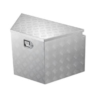Trailer Tongue Box, 838 x 483 x 457 mm Aluminum Trailer Tongue Tool Box, Heavy Duty Storage Organizer with V952-TCGJX33X19X1G70EW001V0