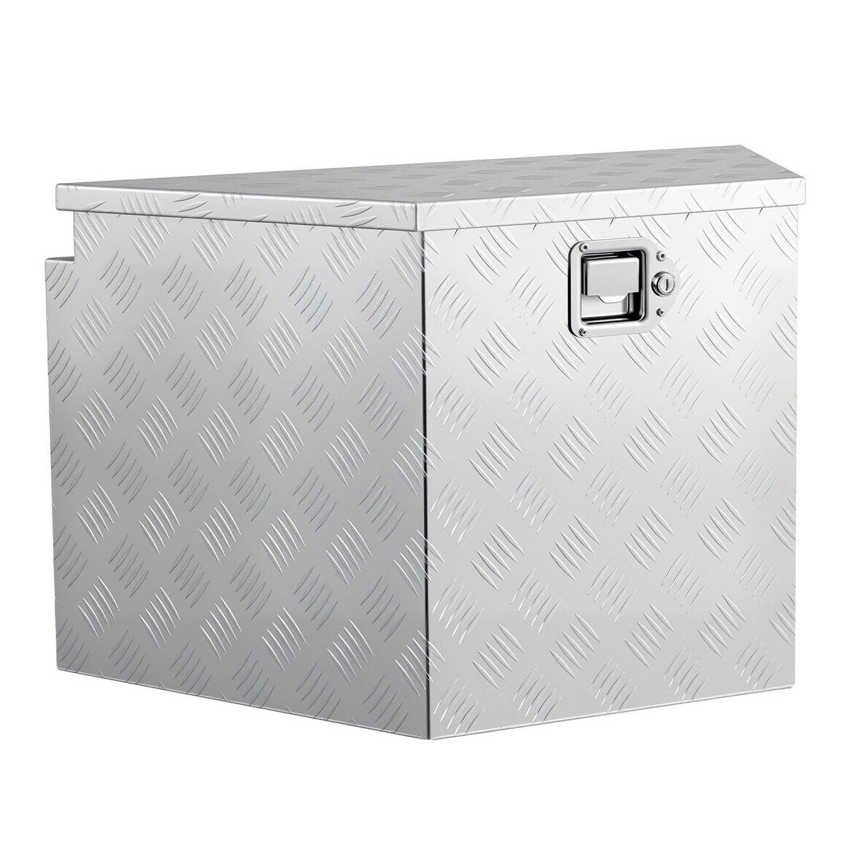 Trailer Tongue Box, 838 x 483 x 457 mm Aluminum Trailer Tongue Tool Box, Heavy Duty Storage Organizer with V952-TCGJX33X19X1G70EW001V0
