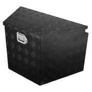 Trailer Tongue Box, Aluminum Alloy Diamond Plate Tongue Box Tool Chest, Heavy Duty Trailer Box Storage with V952-TCGJXLHJHS29XG563V0