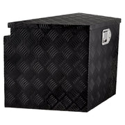 Trailer Tongue Box, Aluminum Alloy Diamond Plate Tongue Box Tool Chest, Heavy Duty Trailer Box Storage with V952-TCGJXLHJHS29XG563V0