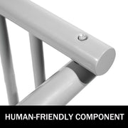 10 Holders Floor Bike Rack, 59" Length All-Steel Grid Bike Rack, 10-Bike Capacity Dual-Side Storage Stand for V952-TCJ-10C0000000001V0