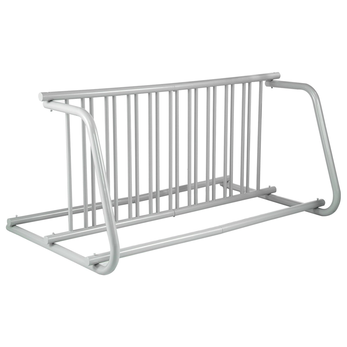 10 Holders Floor Bike Rack, 59" Length All-Steel Grid Bike Rack, 10-Bike Capacity Dual-Side Storage Stand for V952-TCJ-10C0000000001V0