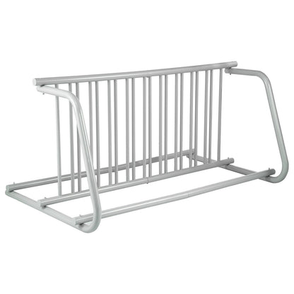 10 Holders Floor Bike Rack, 59" Length All-Steel Grid Bike Rack, 10-Bike Capacity Dual-Side Storage Stand for V952-TCJ-10C0000000001V0