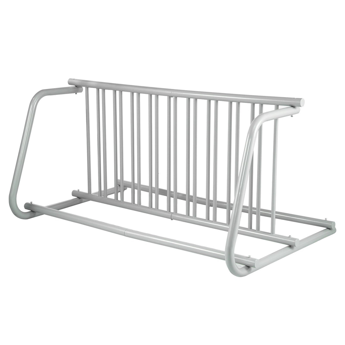 10 Holders Floor Bike Rack, 59" Length All-Steel Grid Bike Rack, 10-Bike Capacity Dual-Side Storage Stand for V952-TCJ-10C0000000001V0