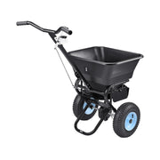 Lawn Spreader, 100LBS Capacity, Walk-Behind Push Spreader, 0-9.8ft Spreading Width, 13 in All Terrain V952-TCSBJ100LBSPEB08E001V0