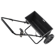 Walk-Behind Push Spreader, 22.6 kg Capacity, Drop Spreader with Hopper Grate, 18 in Spreading Width & 30 V952-TCSBJ50LBSPZFPVX6001V0