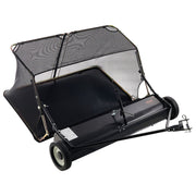 26.7 cm Tow Behind Lawn Sweeper, 26 cu.ft. Large Yard Sweeper, Adjustable Sweeping Height, Heavy Duty Leaf & V952-TCSCPQSQHC52N656O001V0