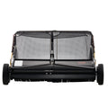 106.6 cm Lawn Sweeper Tow Behind, 12 cu.ft. Large Pull Behind Grass Sweeper, Heavy Duty Leaf & Grass V952-TCSCPQSQHS12E5UTUV0