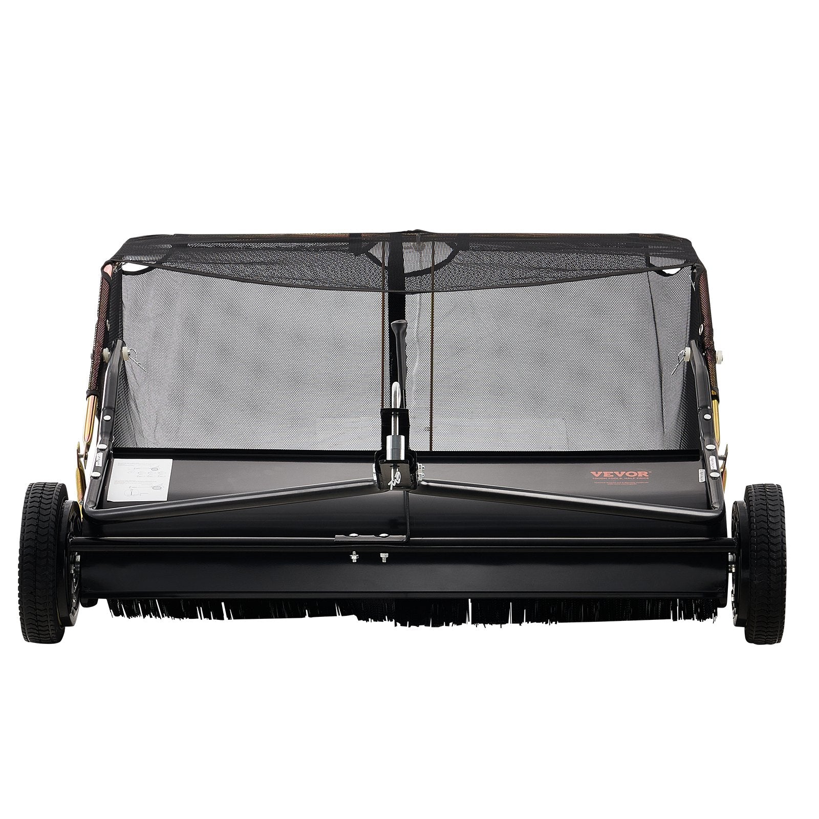 106.6 cm Lawn Sweeper Tow Behind, 12 cu.ft. Large Pull Behind Grass Sweeper, Heavy Duty Leaf & Grass V952-TCSCPQSQHS12E5UTUV0