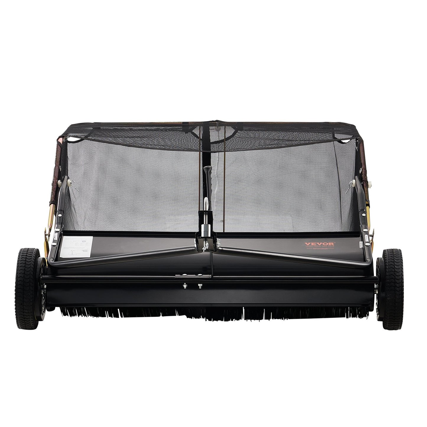106.6 cm Lawn Sweeper Tow Behind, 12 cu.ft. Large Pull Behind Grass Sweeper, Heavy Duty Leaf & Grass V952-TCSCPQSQHS12E5UTUV0