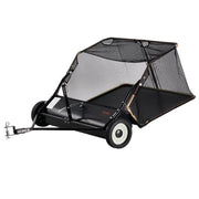 106.6 cm Lawn Sweeper Tow Behind, 12 cu.ft. Large Pull Behind Grass Sweeper, Heavy Duty Leaf & Grass V952-TCSCPQSQHS12E5UTUV0