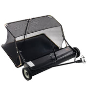 Tow-Behind Lawn Sweeper 132cm Leaf Yard Collector 26 cu.ft. Adjustable V952-TCSCPQSQHS26FYZTRV0