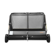 Tow Behind Lawn Sweeper, 122cm Pull Behind Yard Sweeper, 26 cu. ft Hopper Bag Capacity, Leaf & Grass V952-TCSCPQSQHS489BP0X001V0