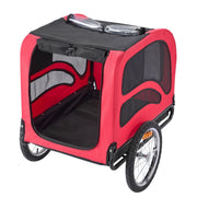 Dog Bike Trailer, Supports up to 45 kg, Pet Cart Bicycle Carrier for Small & Large Dogs, Easy Folding Frame V952-TCSCWZXCTC10QAEQQ001V0