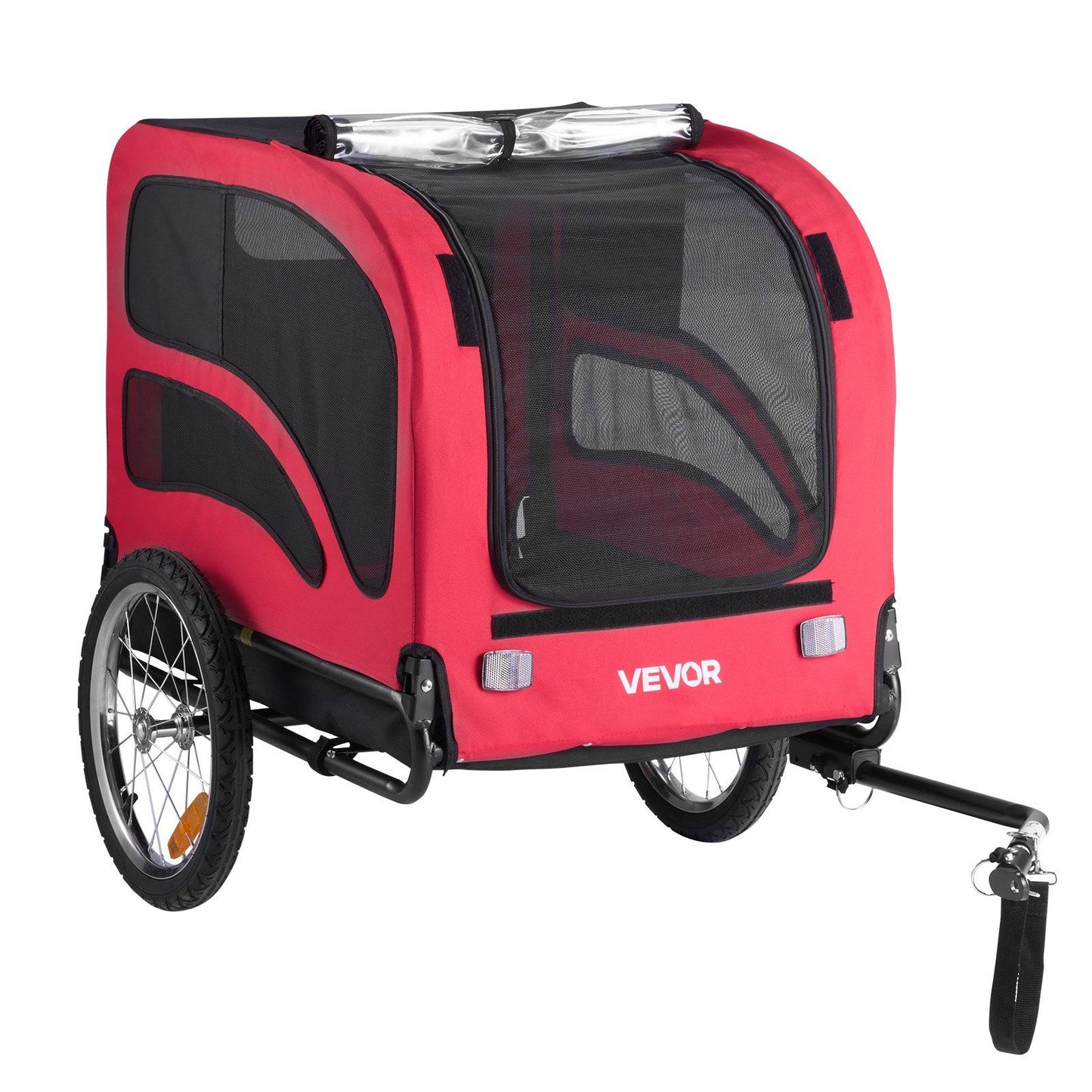 Dog Bike Trailer, Supports up to 45 kg, Pet Cart Bicycle Carrier for Small & Large Dogs, Easy Folding Frame V952-TCSCWZXCTC10QAEQQ001V0