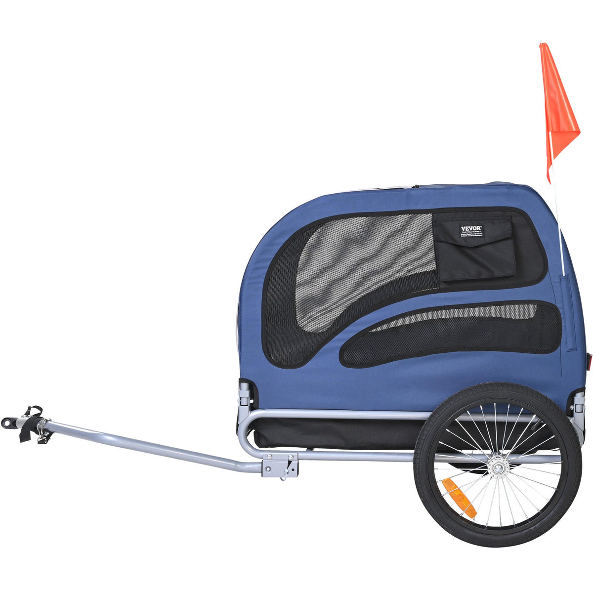 Dog Bike Trailer, Supports up to 45 kg, Pet Cart Bicycle Carrier, Easy Folding Frame with Quick Release V952-TCSCWZXCTC883T64DV0