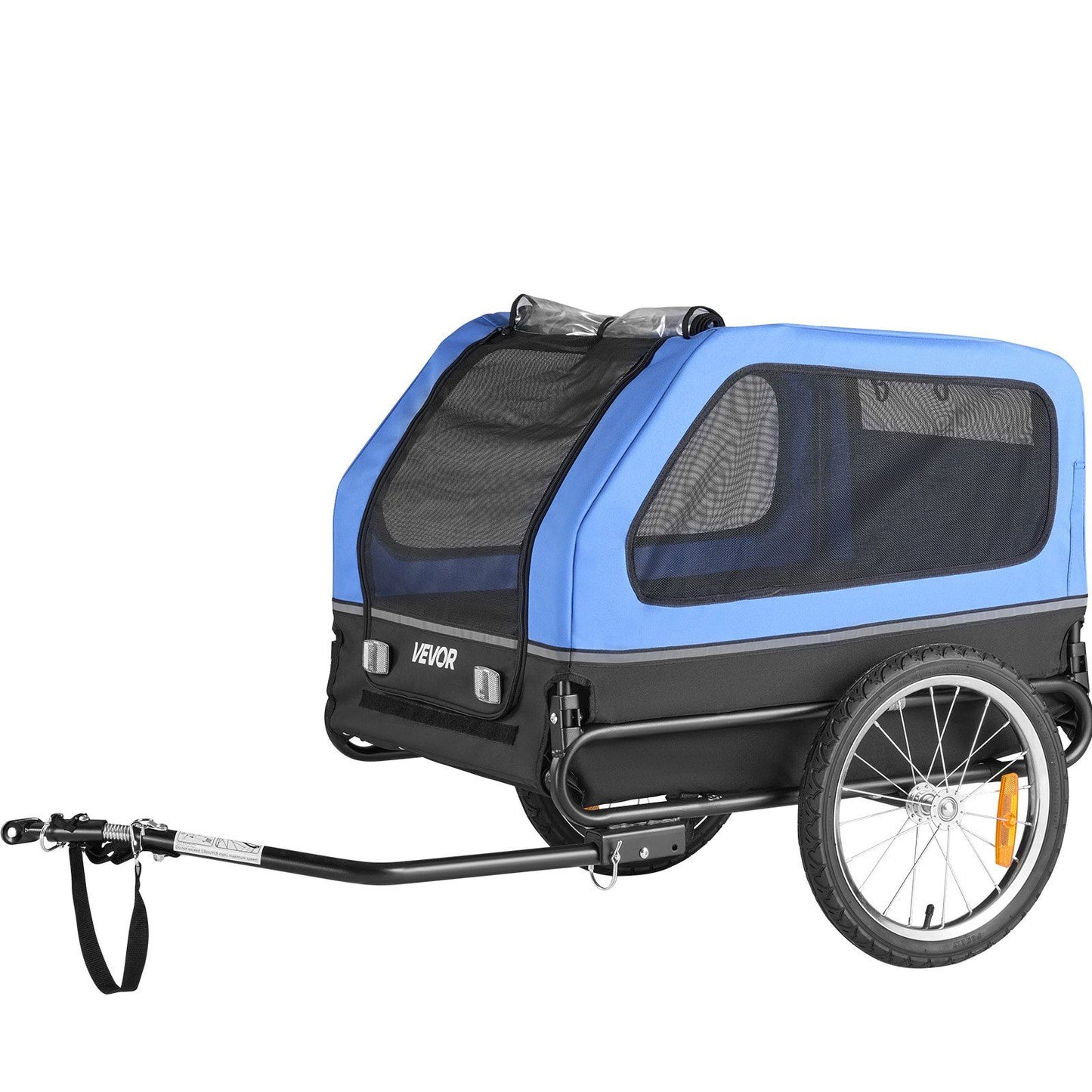 Dog Bike Trailer, Supports up to 40 kg, Pet Cart Bicycle Carrier for Small & Large Dogs, Easy Folding Frame V952-TCSCWZXCTC88AW1LH001V0