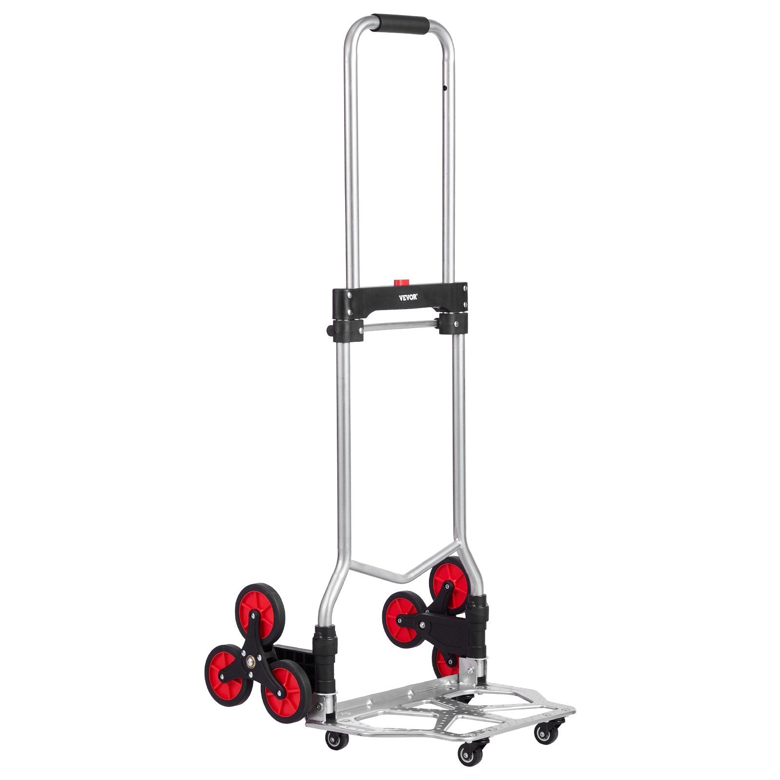 Stair Climbing Cart Heavy Duty Folding Hand Truck Dolly 118 kg 10 Wheels V952-TCSPLCYS260LDSY04V0