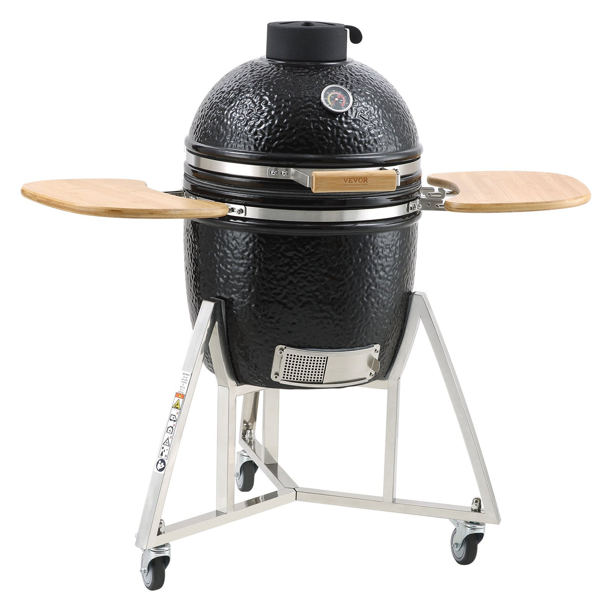 Portable Charcoal Grill, Propane Gas Grills with Cover and Cart, Heavy Duty Stainless Steel BBQ Grill, Mini V952-TCYXLYC1834505GFZV0