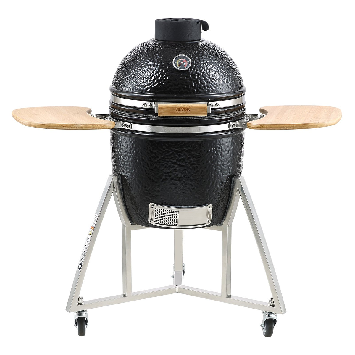 Portable Charcoal Grill, Propane Gas Grills with Cover and Cart, Heavy Duty Stainless Steel BBQ Grill, Mini V952-TCYXLYC1834505GFZV0