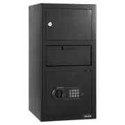 3.6 Cubic Feet Drop Safe, Large Capacity Front Drop Slot Safe Box with Digital Keypad, Heavy Duty 3 Tiers V952-TDSBXJ1378131EP8M001V9