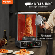 Electric Shawarma Knife, 80W Professional Turkish Kebab Knife, Commercial Stainless Steel Gyro Cutter, Doner V952-TEQKRD80WYBDC31TVV3