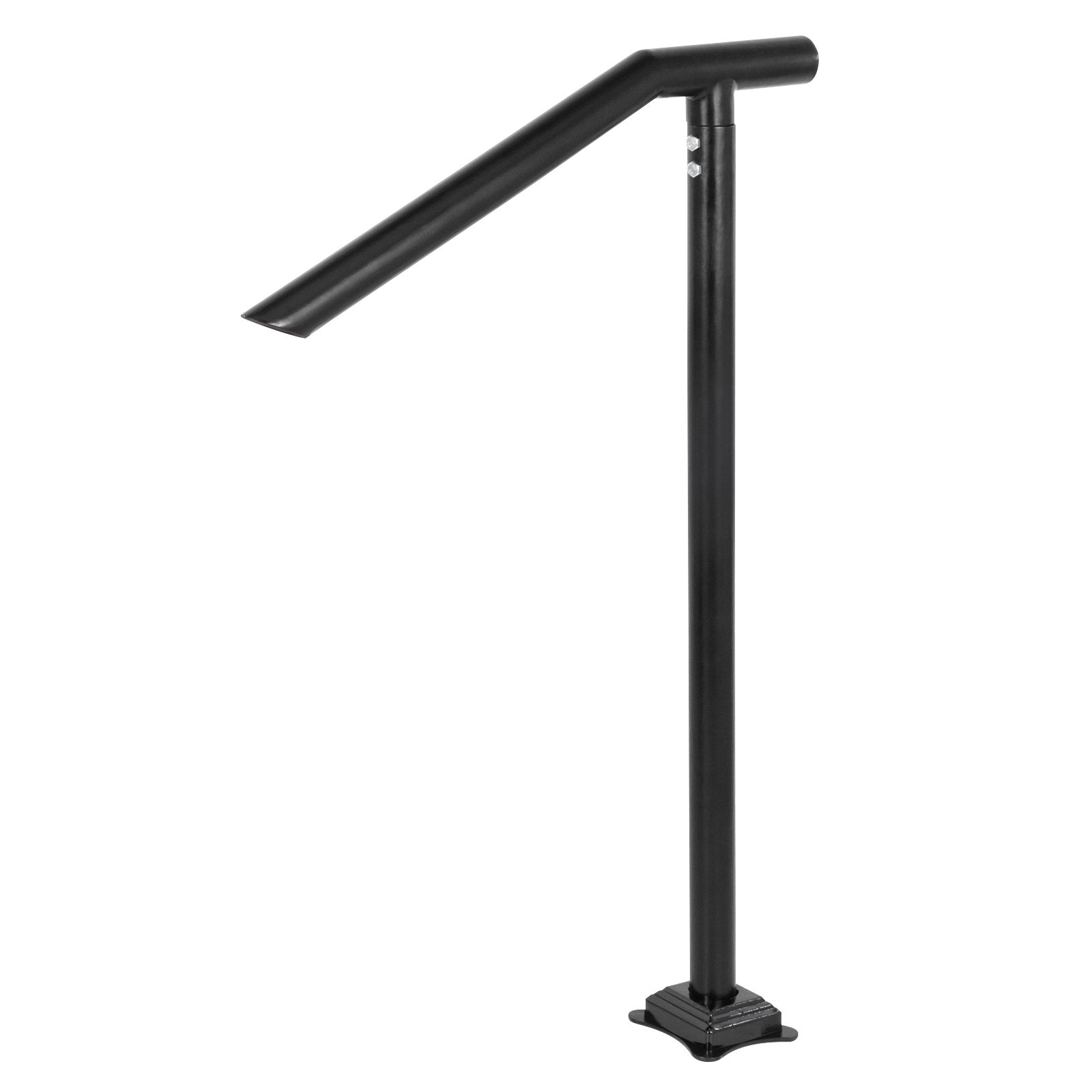 1-3 Step Handrail Railing for Steps Steel 150 kg Capacity with Screw Kit V952-TFBXYGLZHS3C1XYBOV0