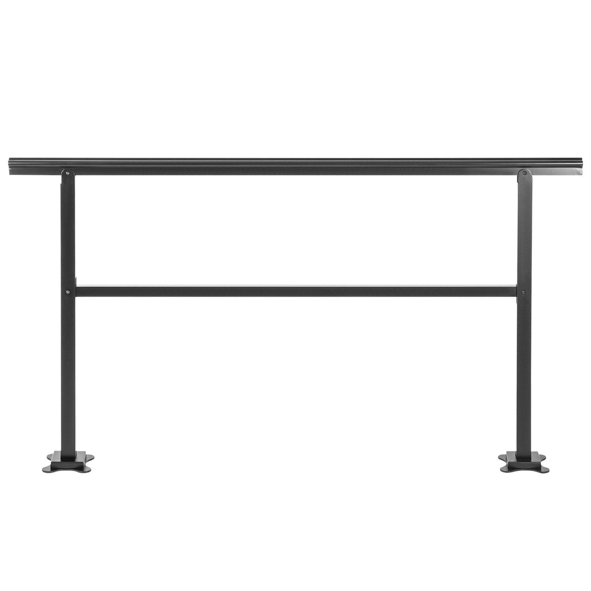 Outdoor Handrail 165LBS Load Handrail Outdoor Stairs Aluminum Stair Handrail 152 x 89.5 cm Outdoor Stair V952-TFDGLZHS5FT585EFIV0