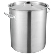 Stainless Steel Stockpot, 42 Quart Large Cooking Pots, Multipurpose Cookware Sauce Pot with Lid & Handle, V952-TGFHDB30442QTKOM5V0