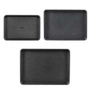 Baking Pan Set 3-Piece Nonstick Carbon Steel Set with Silicone Handles V952-TGKPTZ3JHS00T7HSBV0