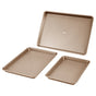 Baking Pan Set 3-Piece Nonstick Carbon Steel Set with Silicone Handles V952-TGKPTZ3JJS00J7BCRV0
