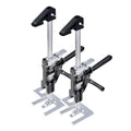 Labor Saving Arm Jack, 2 PCS 200 kg Bearing Capacity, Lifting up to 235 mm, Metal Hand Lifting Jack Tool with V952-TGQ220MM2DHS12IENV0