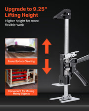 Labor Saving Arm Jack, 2 PCS 200 kg Bearing Capacity, Lifting up to 235 mm, Metal Hand Lifting Jack Tool with V952-TGQ220MM2DHS12IENV0